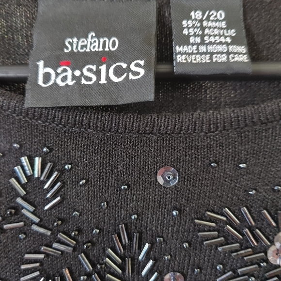 Stefano Ba*sics embroidered sweater - Picture 2 of 5